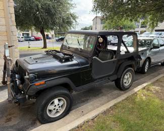 1990 Jeep Wrangler one of first