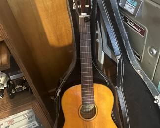 Guitar and case