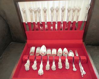 Lovely Sterling Silver Towle "Old Colonial" Flatware Set