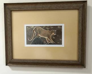 Handcrafted art signed by artisan