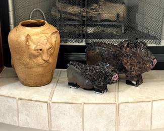 Handcrafted pottery