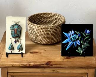 Handcrafted glass and jewelry