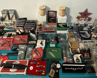 Pocket Knives; Watches; Rings; Trump Memorabilia