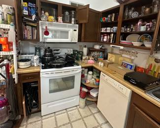 Kitchen Items **Stove NOT for Sale**