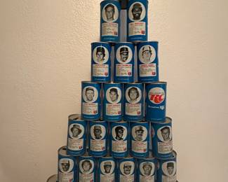 RC Soda Steel Soda Cans with Baseball Players