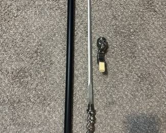 Skull Walking Cane with Sword/ Dagger Walking Stick