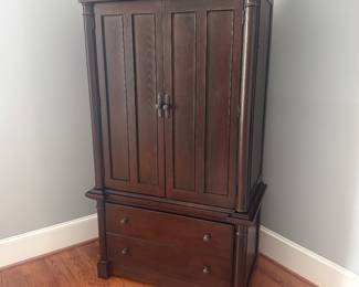 Kincaid 2 Drawer / 2 Door Armoire (24"D x 44"W x 76-1/2"H)