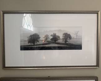 Framed Original Silver Gelatin Print Signed Lyle Gomes Edition 7/50 - 1998 (29"W x 17"H)