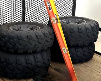 Four new stock tires. Polaris Ranger 1000.
