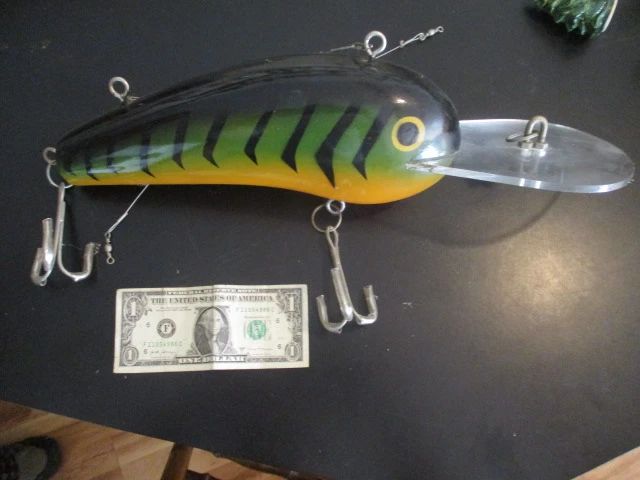 Store Fishing Lure Display