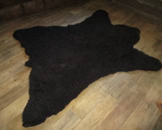 Faux Bear Rug