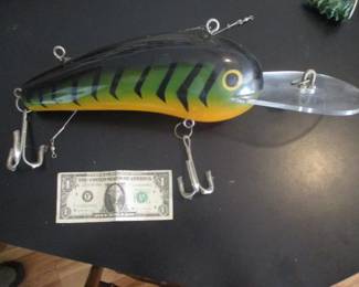 Store Fishing Lure Display