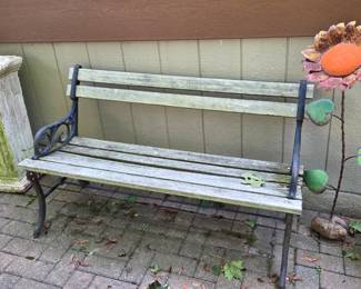 Cast Iron Bench