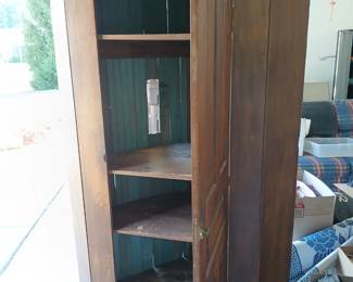 Large Antique Corner Cabinet