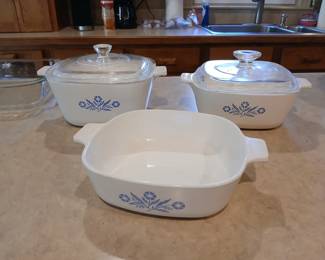 Corning Ware Blue Cornflower