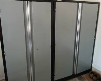 Large Steel Performax Storage Cabinets