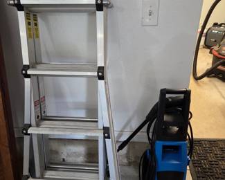 Ladder & pressure Washer
