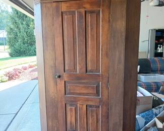 Large Antique Corner Cabinet