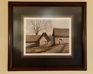 Atlanta artist Jim Harrison signed print