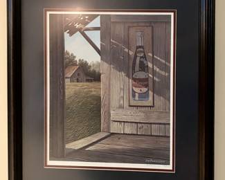 Atlanta artist Jim Harrison signed print