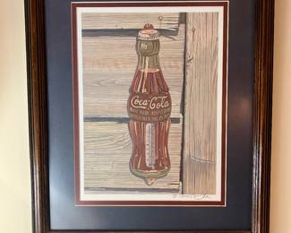 Atlanta artist Jim Harrison signed print