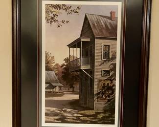 Atlanta artist Jim Harrison signed print