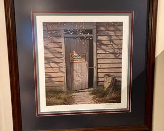 Atlanta artist Jim Harrison signed print