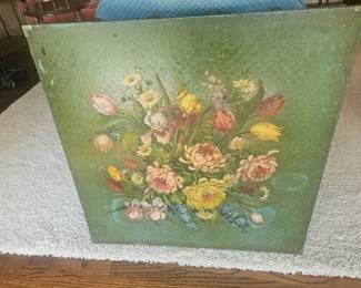 Canvas Top Card Table