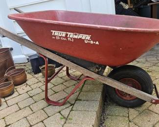 Large Wheel Barrel