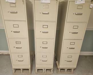 4 Drawer File Cabinets