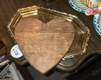 Heart cutting board