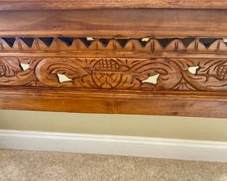 Unique Hand Carved Table 