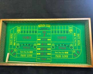 Tabletop Craps Table