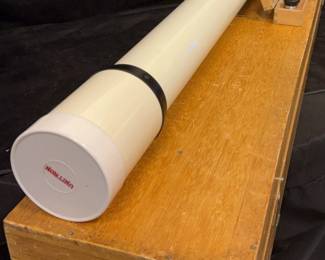 Vintage Unitron Telescope In Wooden Case