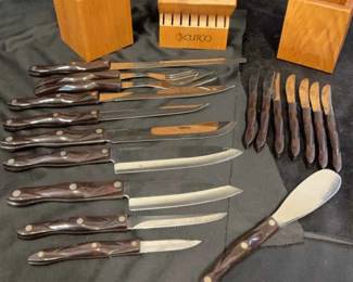 Cutco Knives Wood Knife Blocks