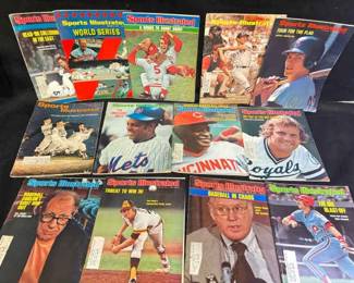 Vintage 1970s Sports Illustrated Magazines