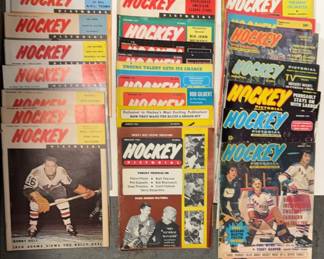 Vintage Hockey Pictorial Magazines
