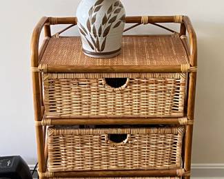 Wicker stand 25.00