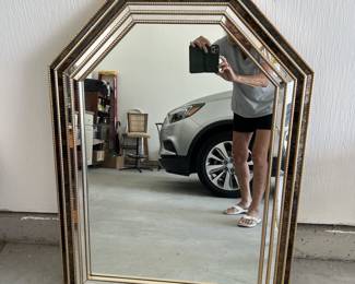 30 x 24 decorative mirror. 65.00.