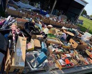 Everything is $1 on these wagons!!!