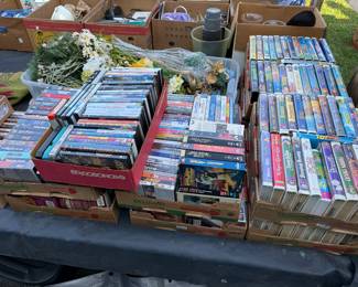 VHS tapes