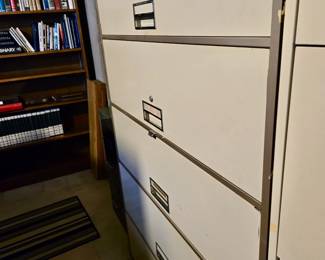 2nd Steelcase Tall Lateral File Cabinet with Key