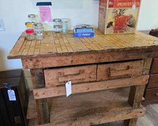 Wood Work Bench