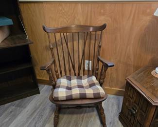 2nd Nichols & Stone Fiddleback or Windsor SpindlebackRocking Chair