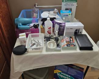 Assortment of Personal Hygiene and Health Supplies
