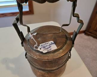 Vintage Tiffin Metal Lunch Box