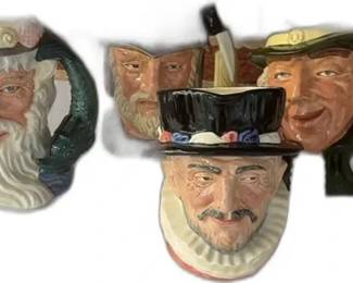 Vintage Toby Jugs