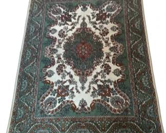Silk Persian-Style Area Rug - W4’5”x L5’3”


