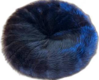 Vintage 1940s Mink Beret

