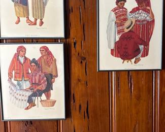 Frederick Crocker Jr Signed Lithograph Prints

